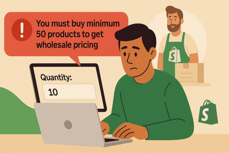 How to Set a Minimum Order Quantity (MOQ) for Shopify Wholesale