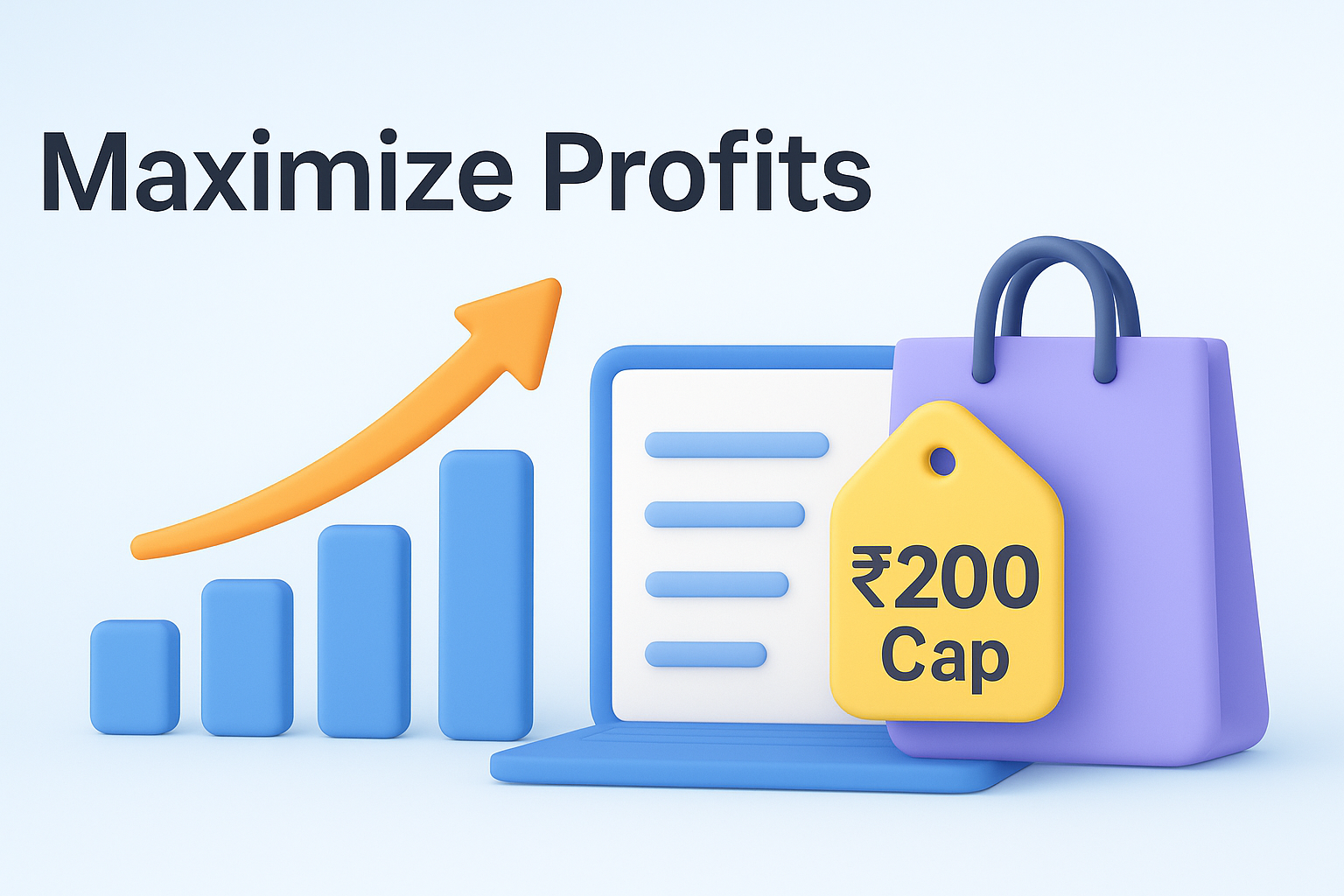 Maximize Profits with a Shopify Discount App and ₹200 Cap for all products